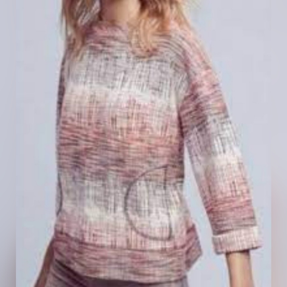 anthropologie postmark sweater top G25